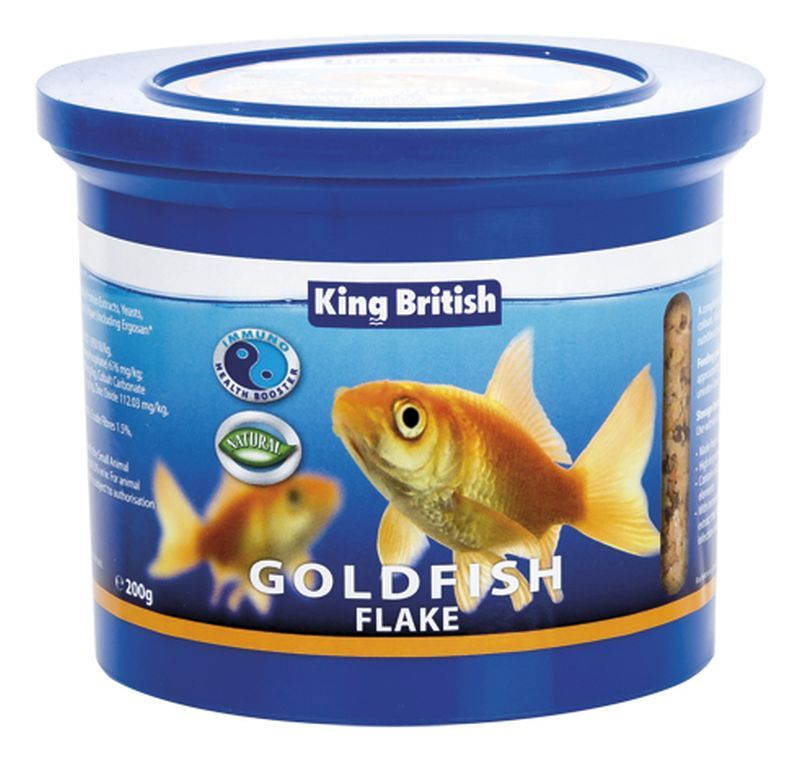 King British Goldfish Flakes 200g